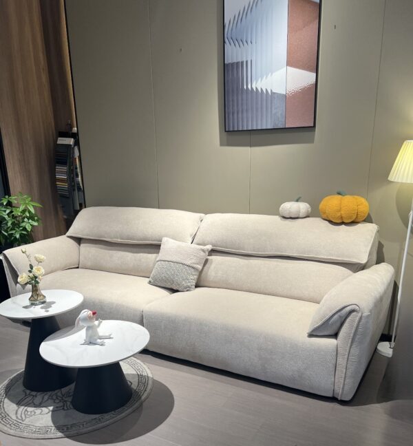 4 Seater Sofa - Brown - Image 2