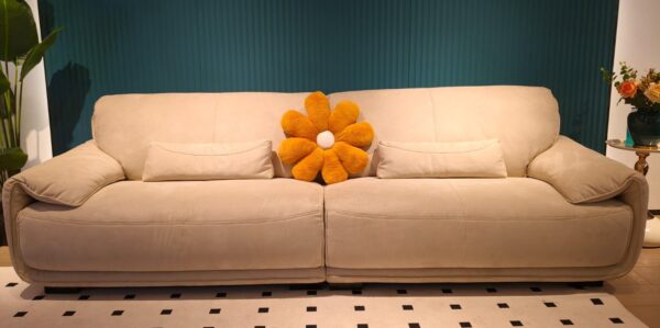 4 Seater Sofa - Brown - Image 4
