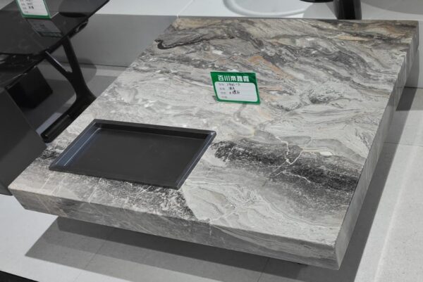 Center Table- Marble with Tray
