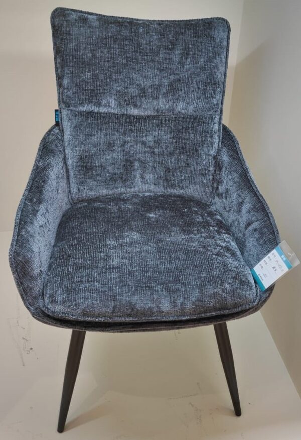 Dining Chair- Fabric- Blue (w/o Arms)